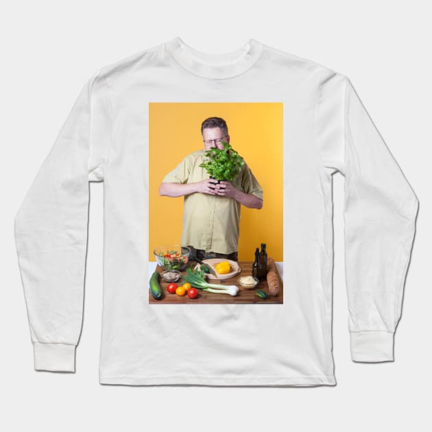 Basil Long Sleeve T-Shirt by ansaharju